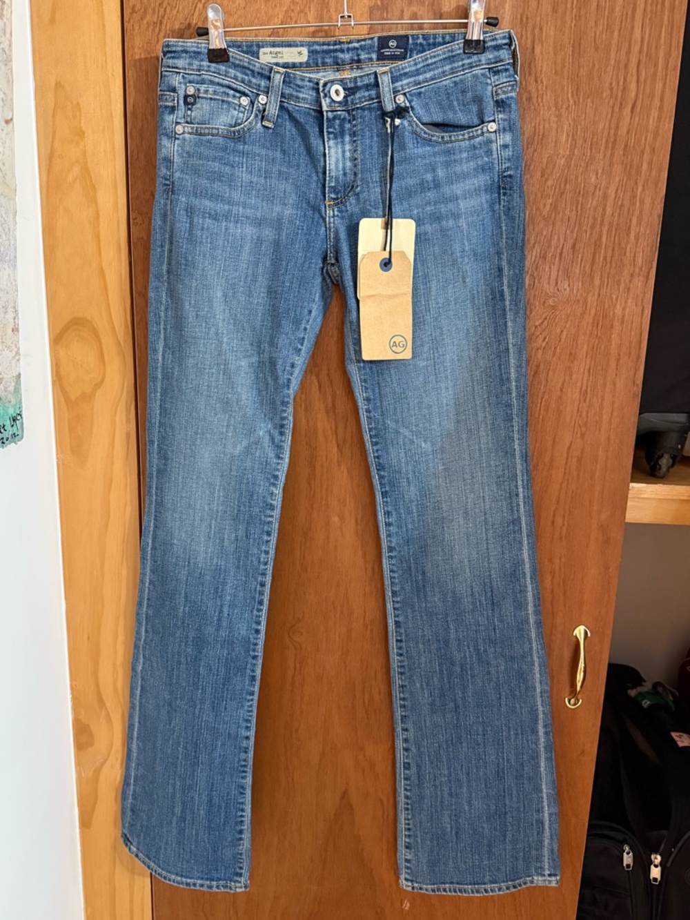 AG The Angel New With Tags. Boot Cut Jeans. Size 27. Made in USA. Super Cool.